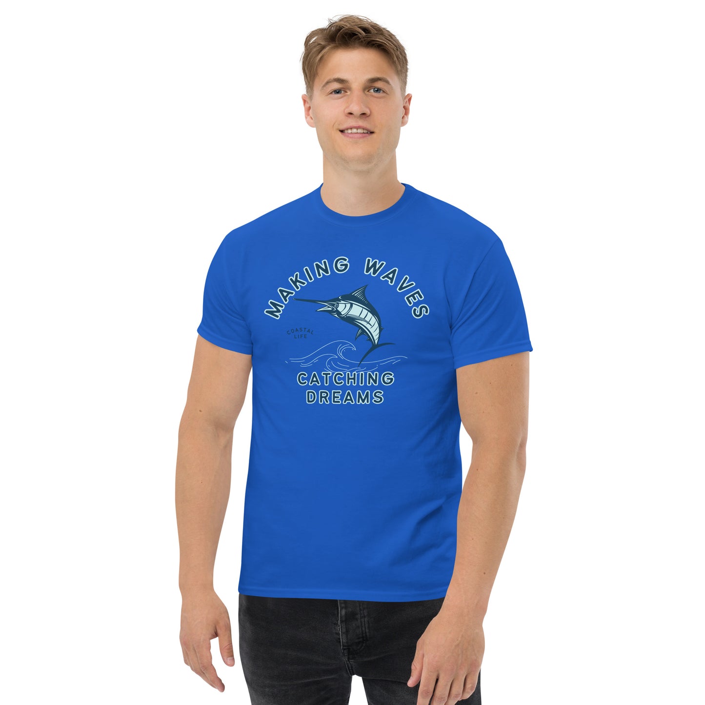Making Waves Catching Dreams Men's classic tee