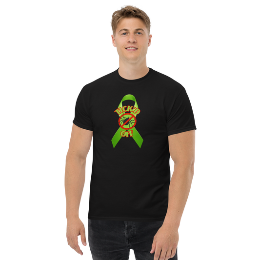 Lyme Awareness Ribbon "TICK'D OFF" Unisex Classic Tee