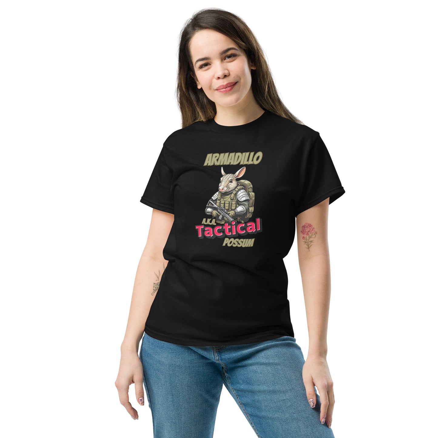 Armadillo A.K.A. Tactical POSSUM Unisex classic tee