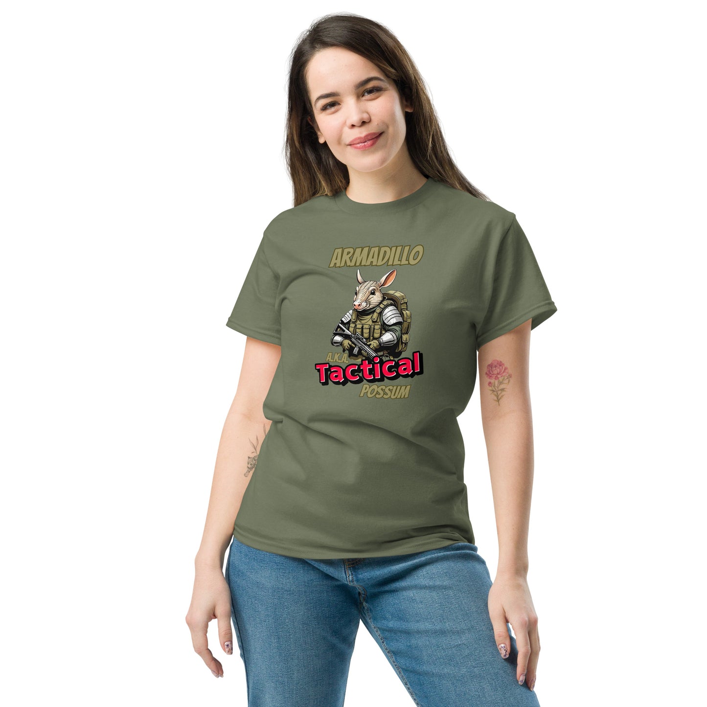 Armadillo A.K.A. Tactical POSSUM Unisex classic tee