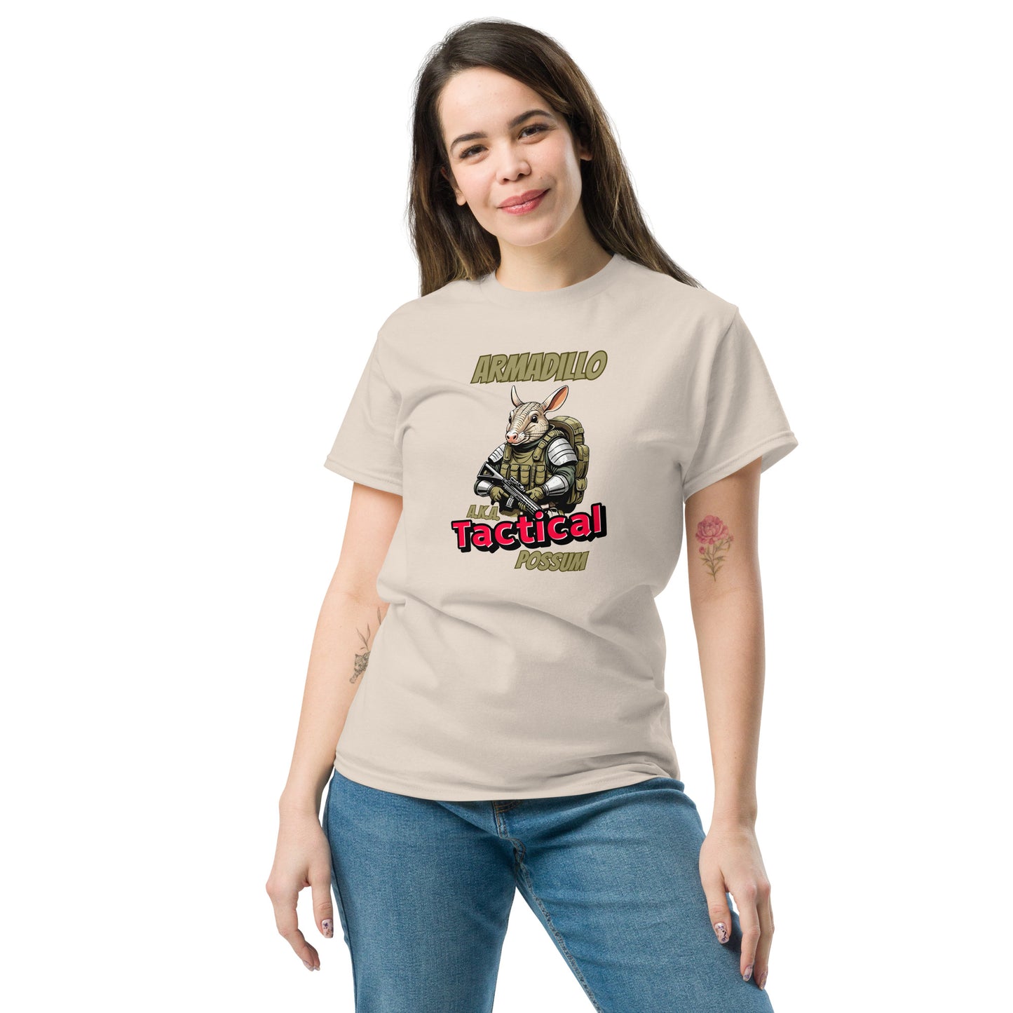 Armadillo A.K.A. Tactical POSSUM Unisex classic tee