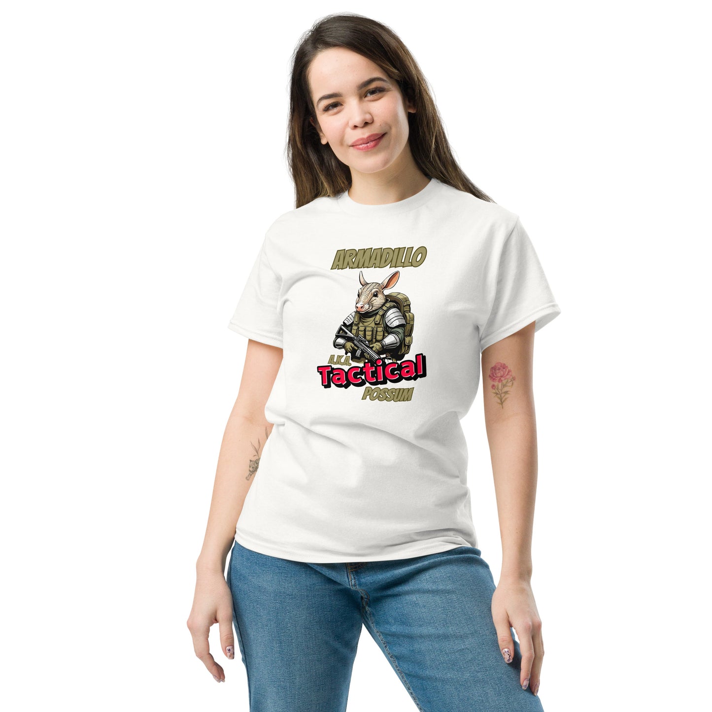 Armadillo A.K.A. Tactical POSSUM Unisex classic tee