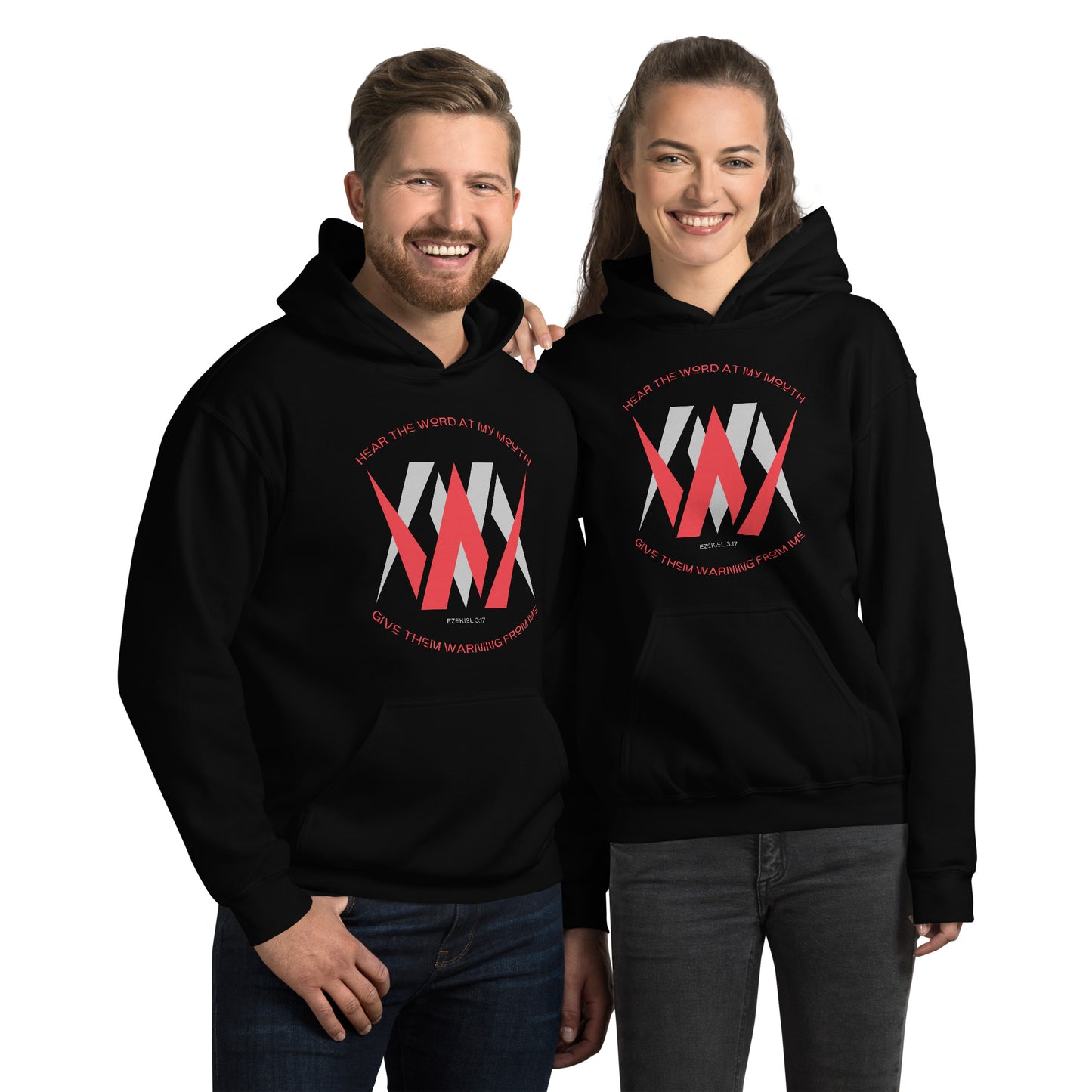 WM Hear The Word At My Mouth Give Them Warning From Me Unisex Hoodie
