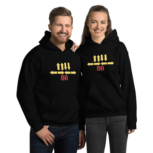 Up Up Dn Dn LF RT LF RT B A Unisex Hoodie