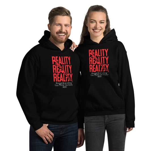 REALITY Forget Everything You Think You Know -GOD- Unisex Hoodie