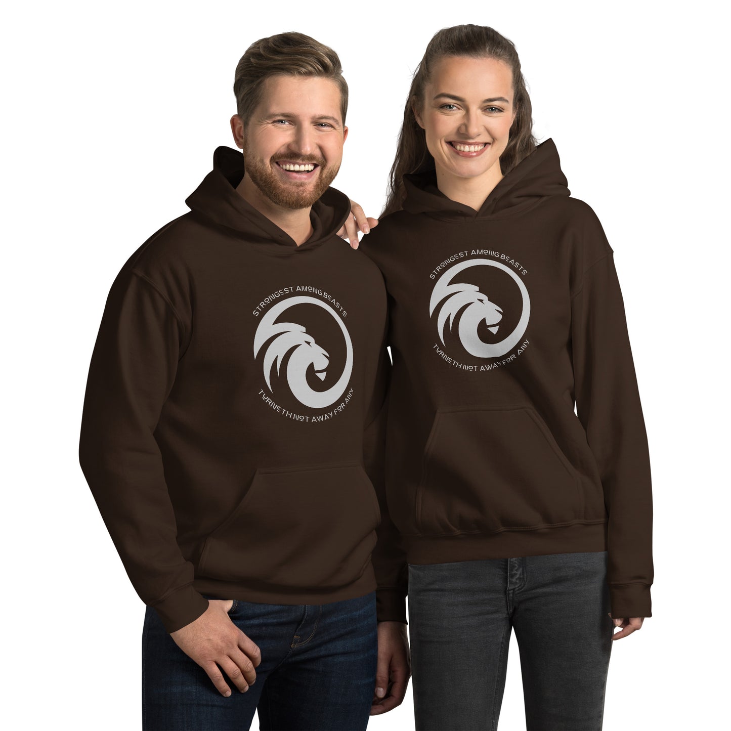 Strongest Among Beasts - Turneth Not Away For Any Unisex Hoodie