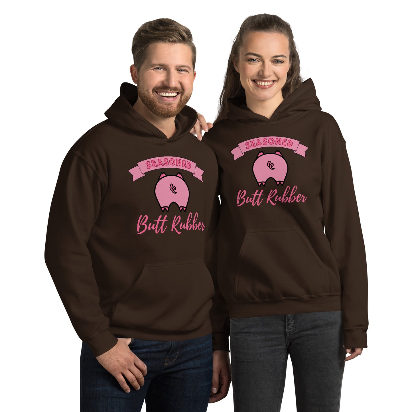 Seasoned Butt Rubber Unisex Hoodie