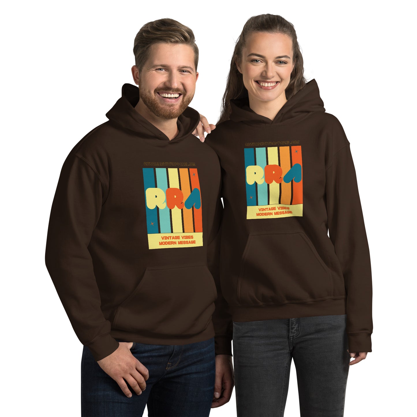 RRA Vintage Vibes Modern Message Unisex Hoodie