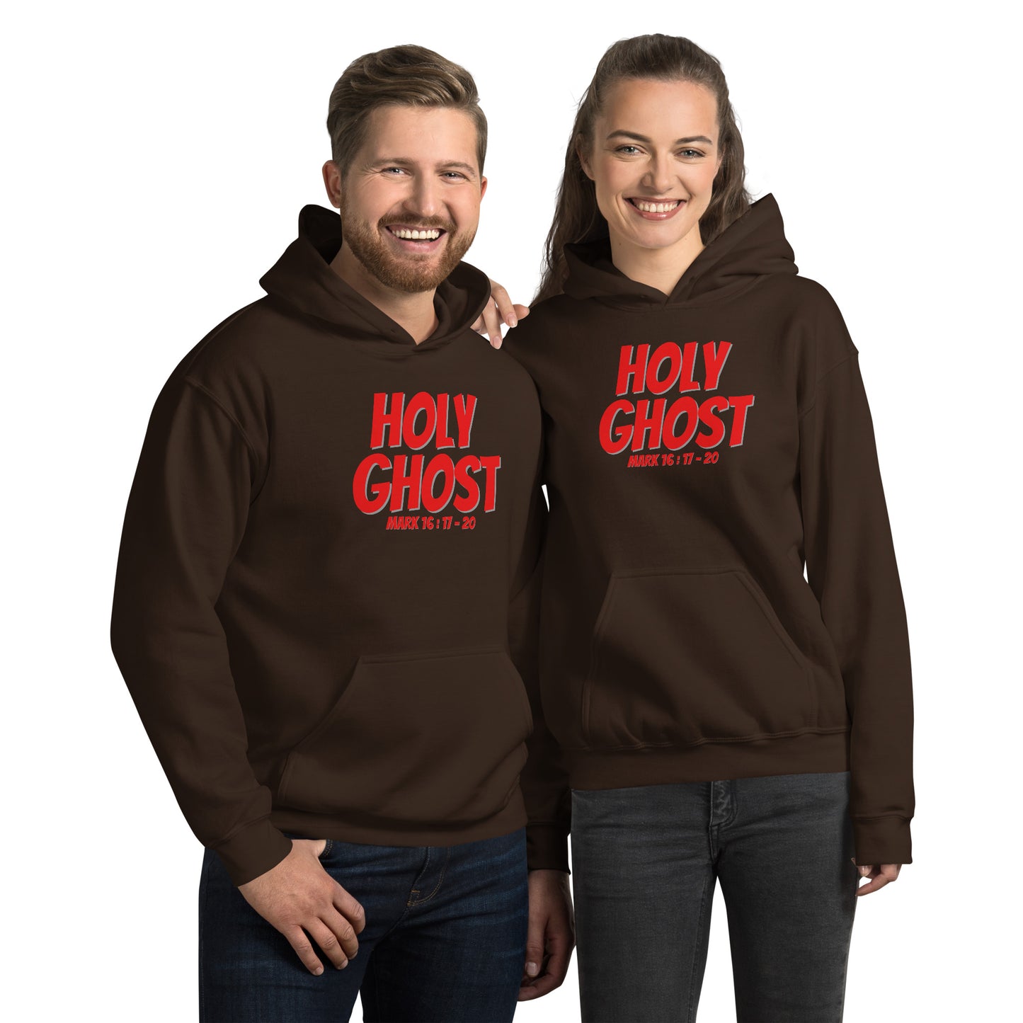 HOLY GHOST Mark 16:17-20 Unisex Hoodie