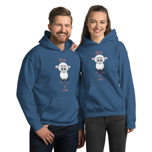 BAA "I LOVE U" IN LAMB Unisex Hoodie