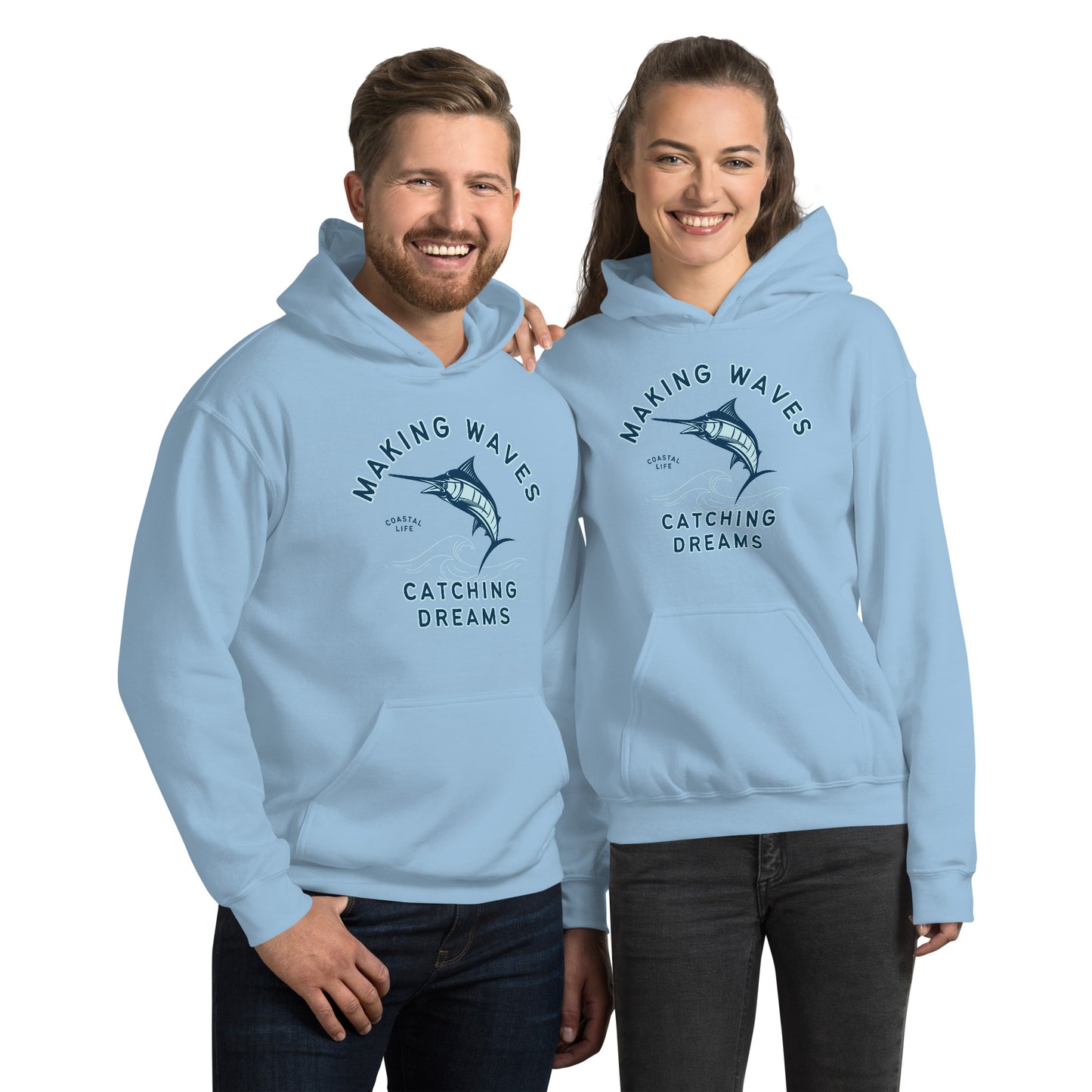 Making Waves Catching Dreams Unisex Hoodie