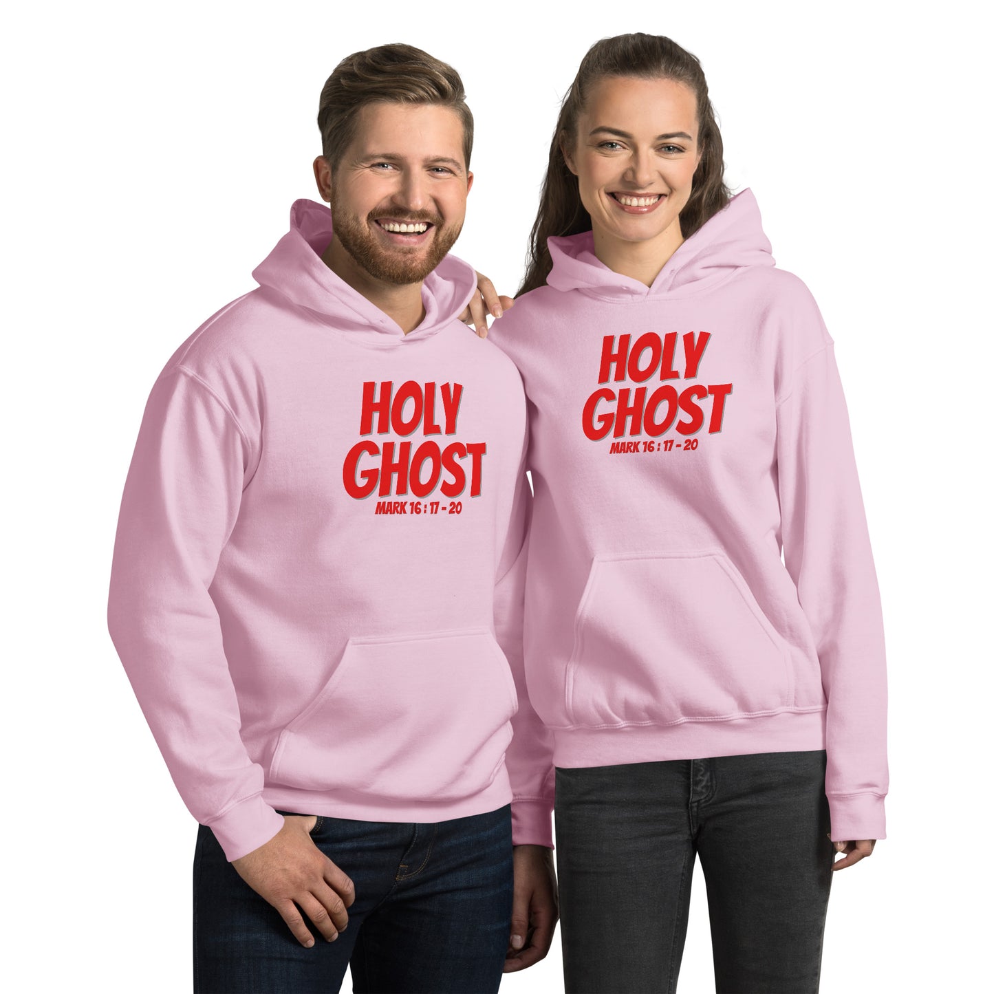 HOLY GHOST Mark 16:17-20 Unisex Hoodie