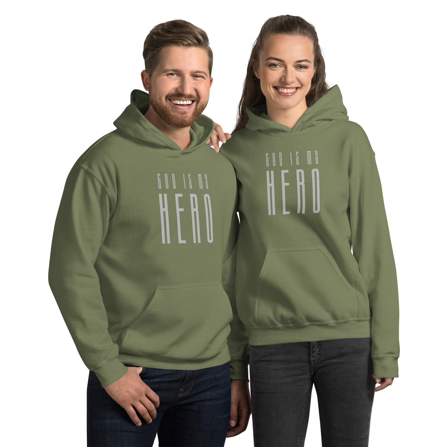 GOD IS MY HERO Unisex Hoodie