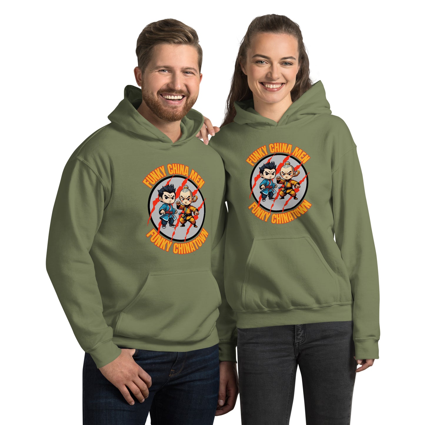 Funky China Men Funky Chinatown Unisex Hoodie