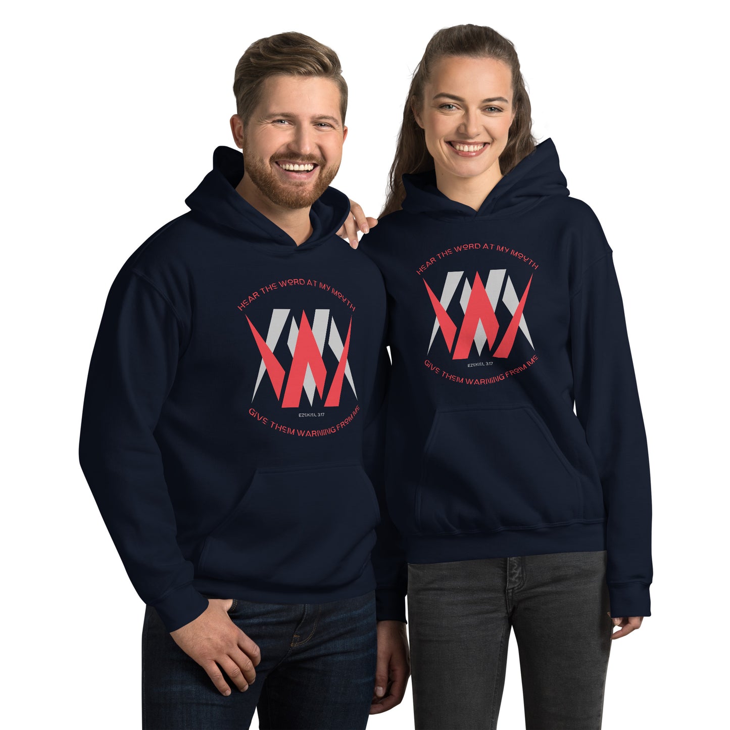 WM Hear The Word At My Mouth Give Them Warning From Me Unisex Hoodie