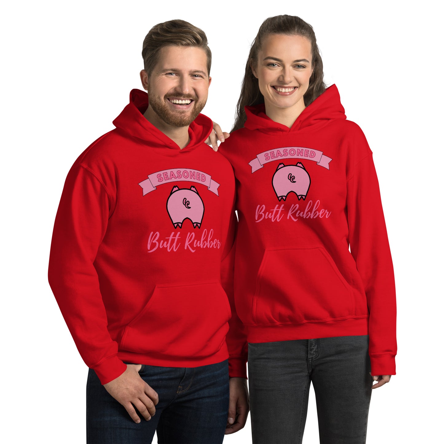 Seasoned Butt Rubber Unisex Hoodie