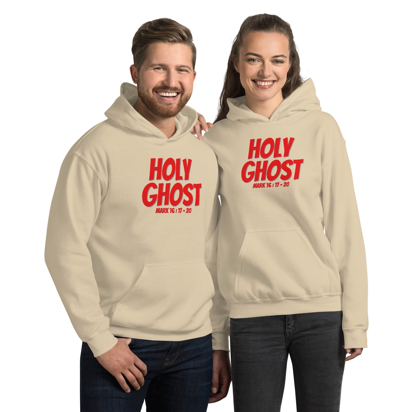 HOLY GHOST Mark 16:17-20 Unisex Hoodie