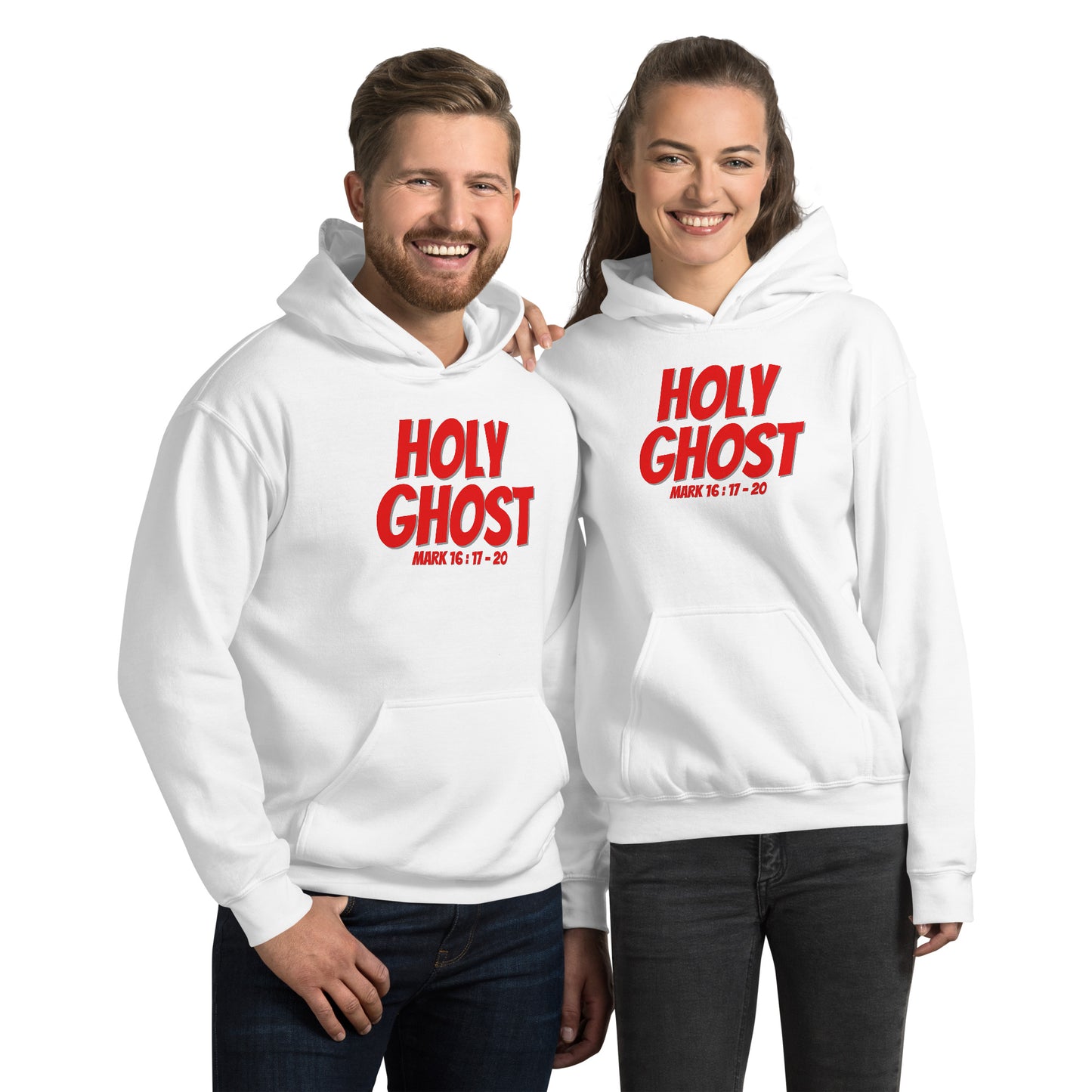 HOLY GHOST Mark 16:17-20 Unisex Hoodie