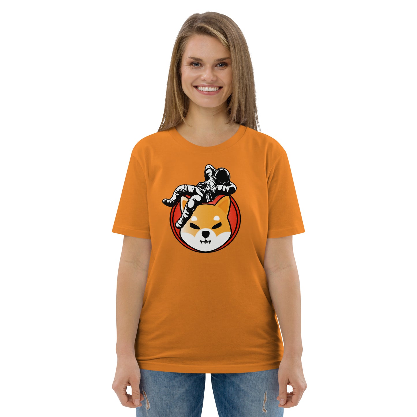 Shiba Inu To The Moon Women's Organic Cotton T-Shirt
