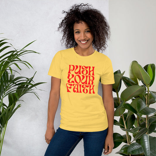 Push Your Faith Women's T-Shirt