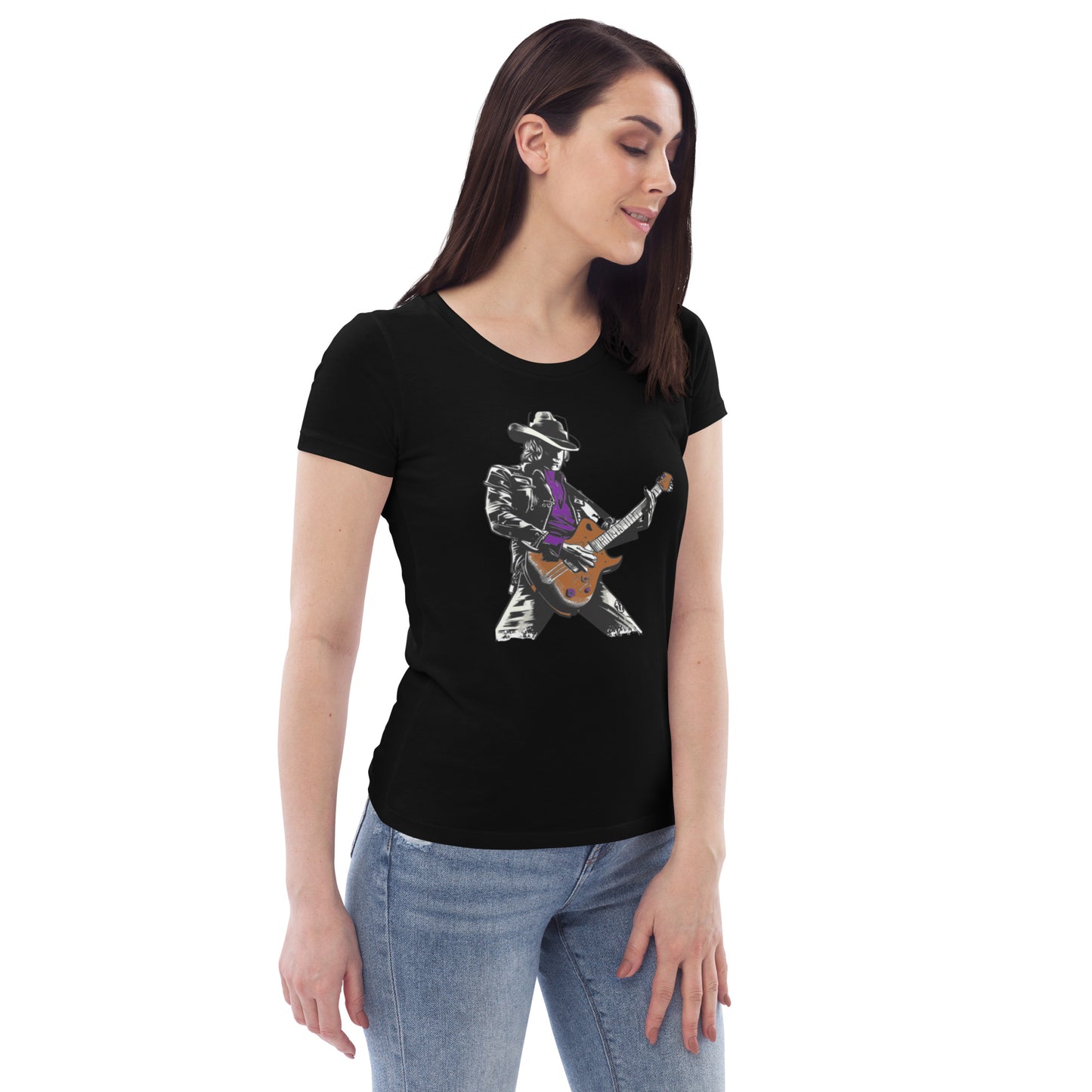 Soul Player Women's Fitted Eco Tee