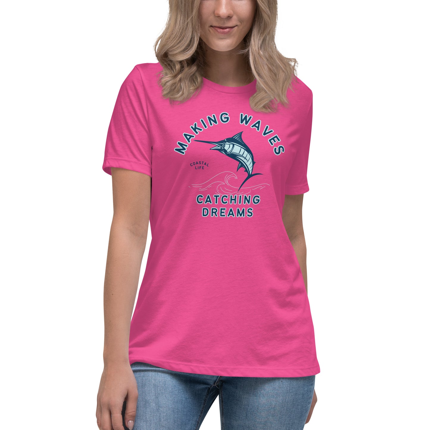 Making Waves Catching Dreams Women's Relaxed T-Shirt