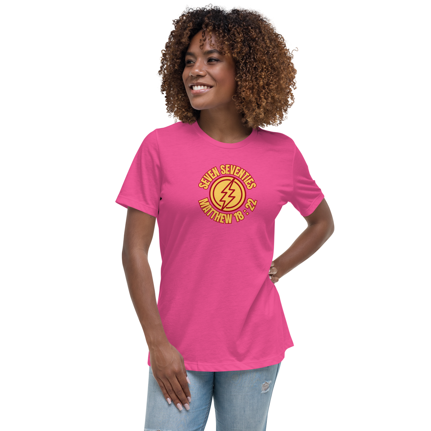 Seven Seventies Matt 18:22 Women's Relaxed T-Shirt