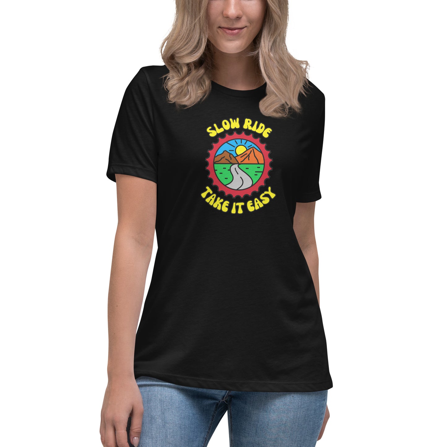 Slow Ride Take It Easy Women's Relaxed T-Shirt