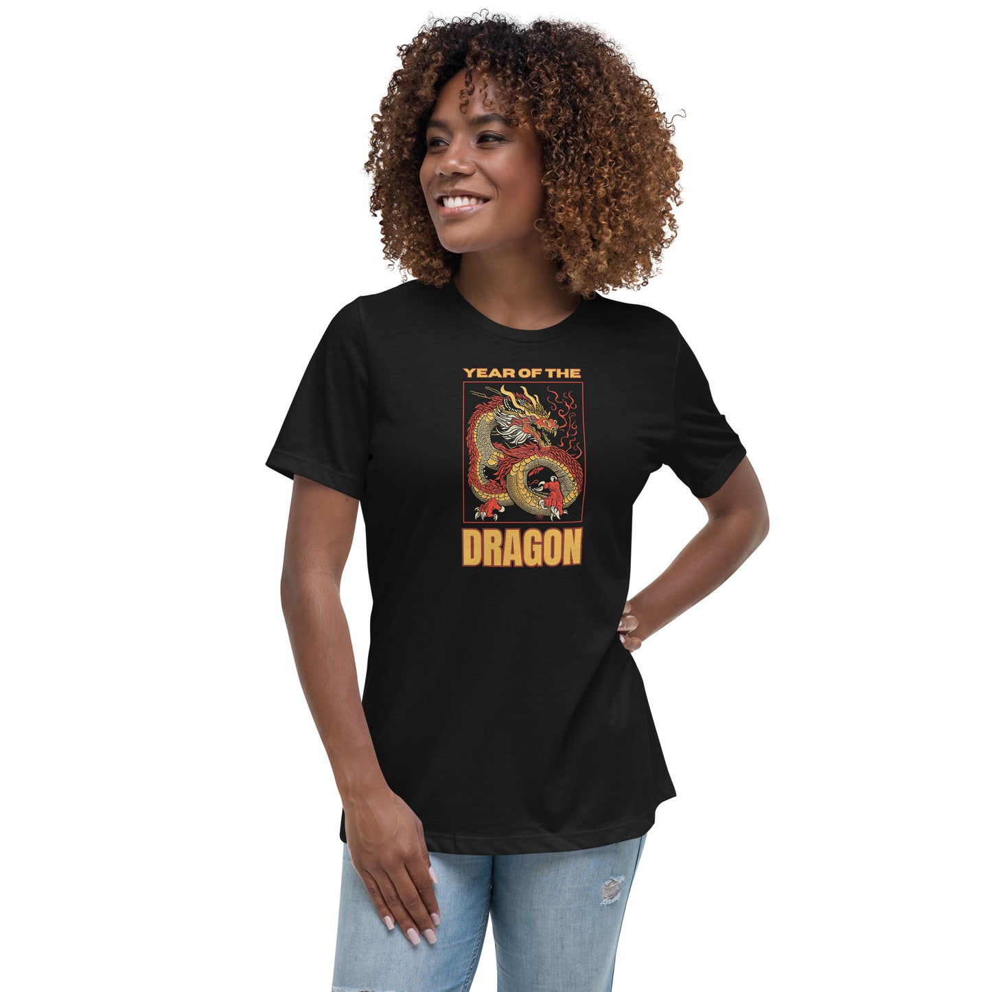 YEAR OF THE DRAGON (Chinese / Vietnamese New Year 2024) Women's Relaxed T-Shirt