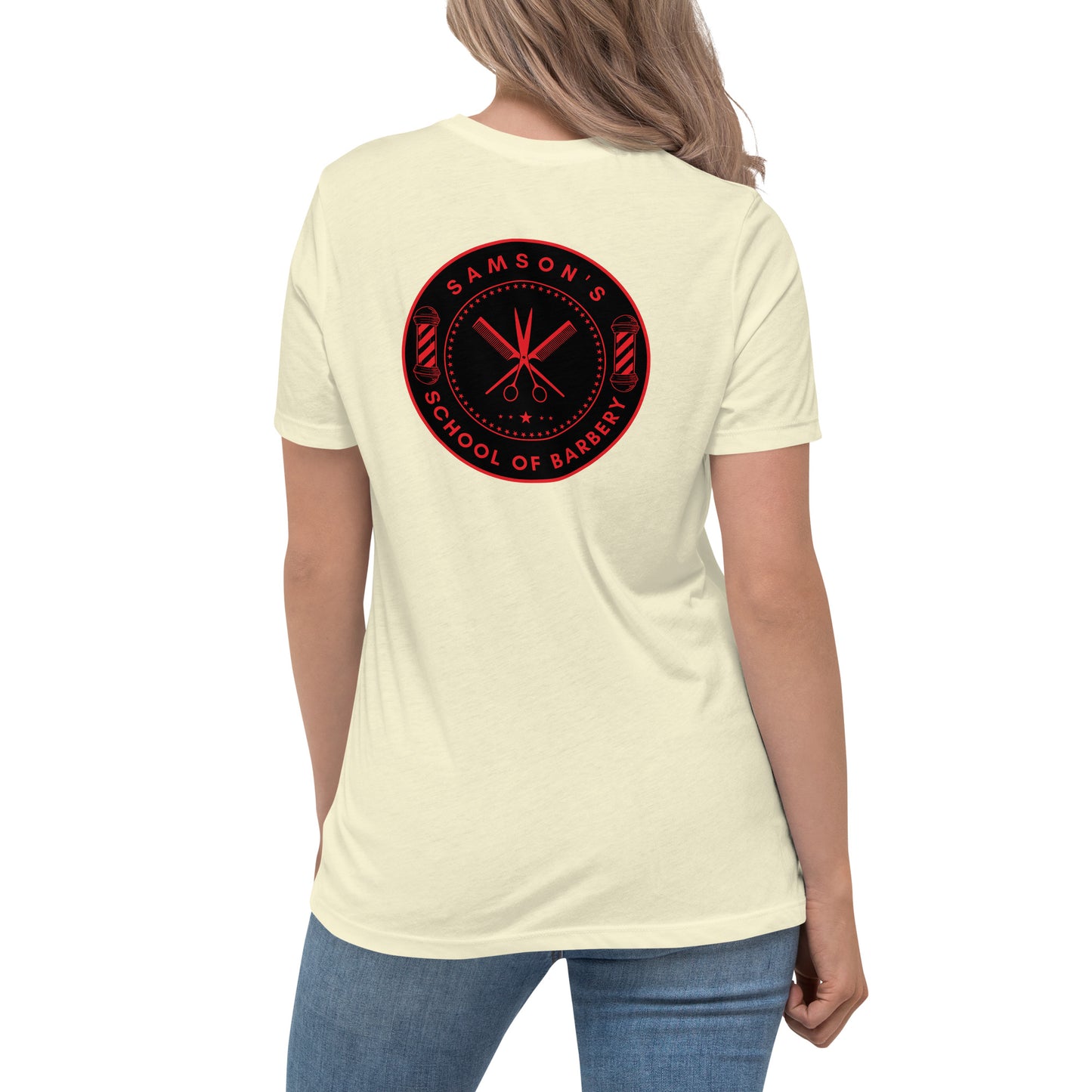 Samson's School of Barbery Women's Relaxed T-Shirt