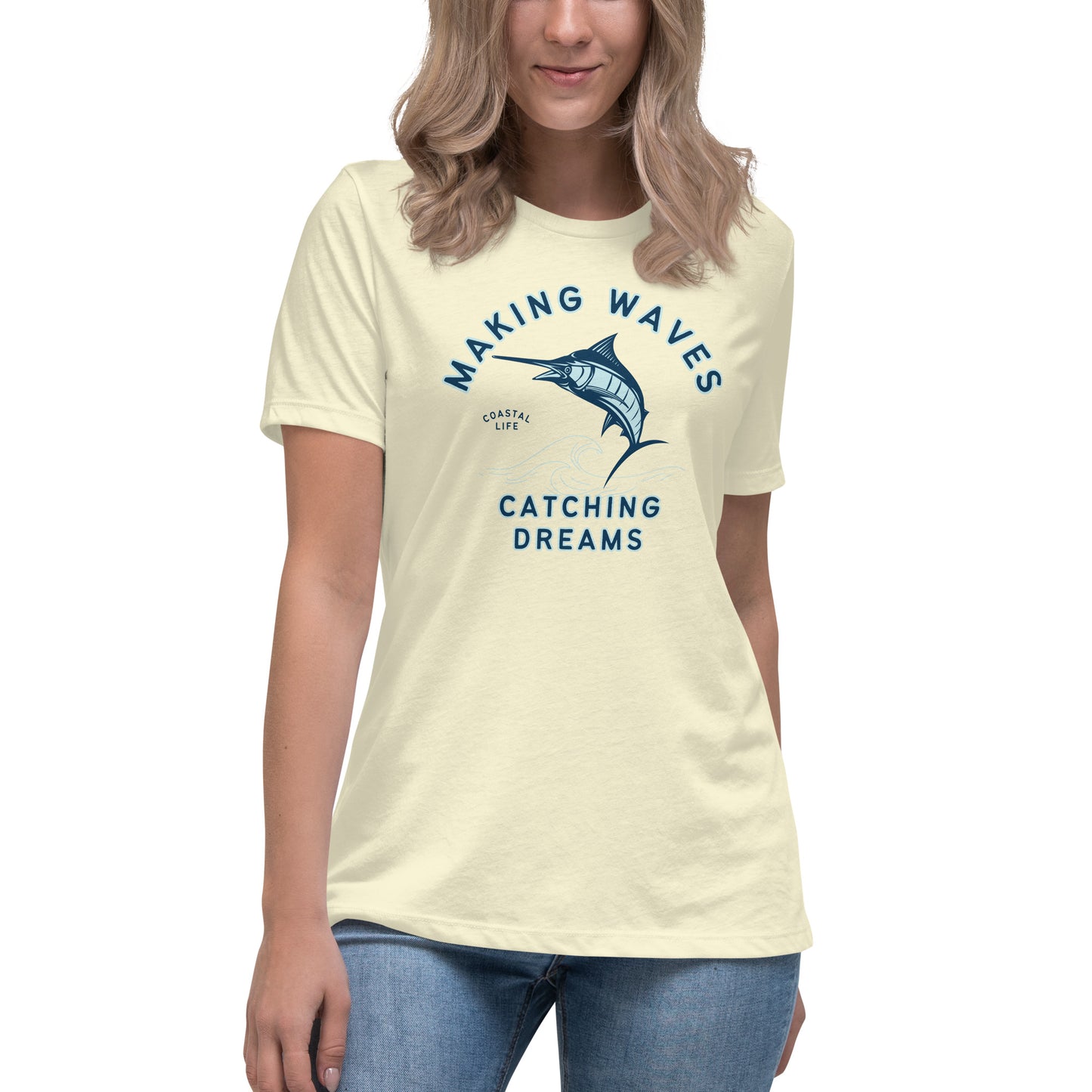 Making Waves Catching Dreams Women's Relaxed T-Shirt
