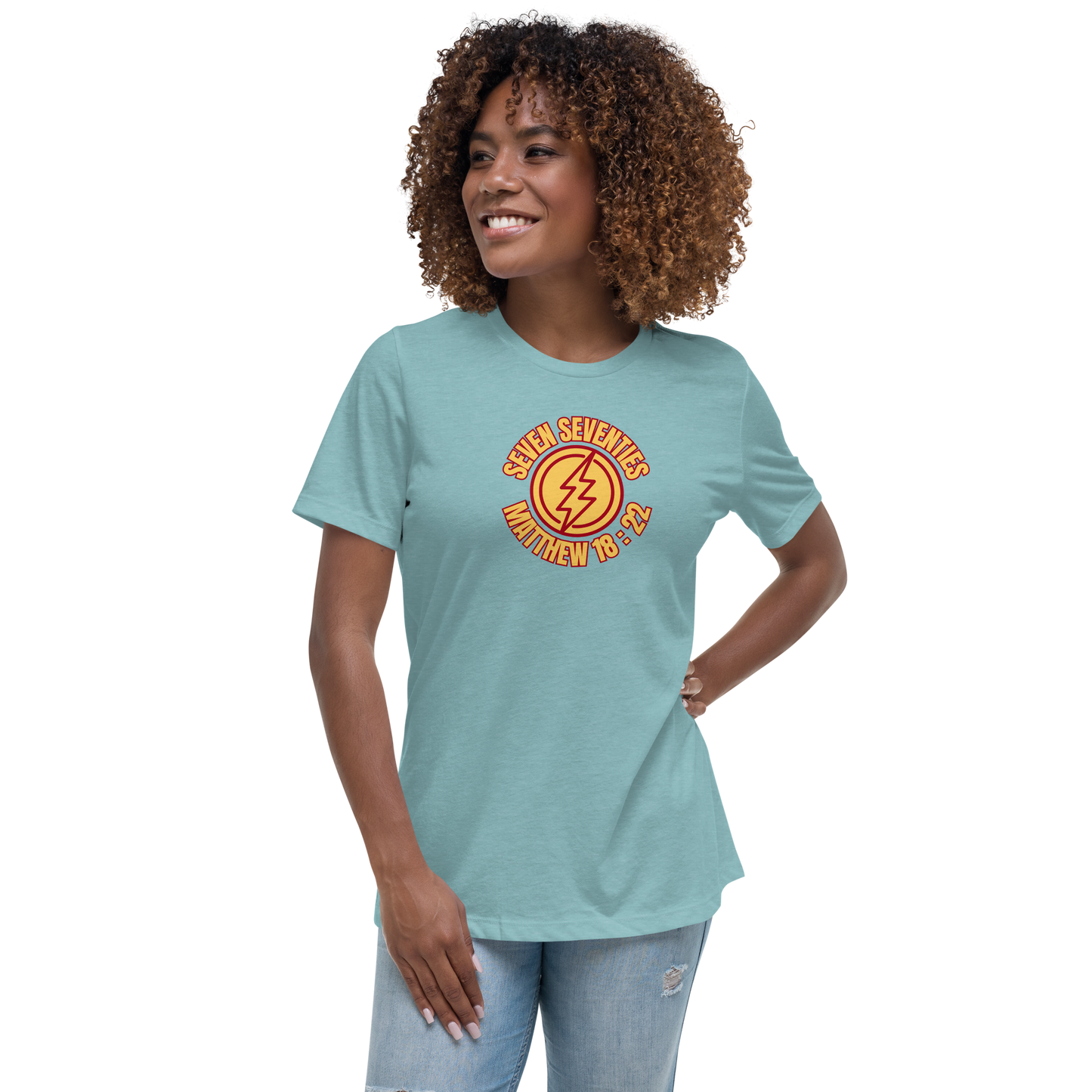 Seven Seventies Matt 18:22 Women's Relaxed T-Shirt