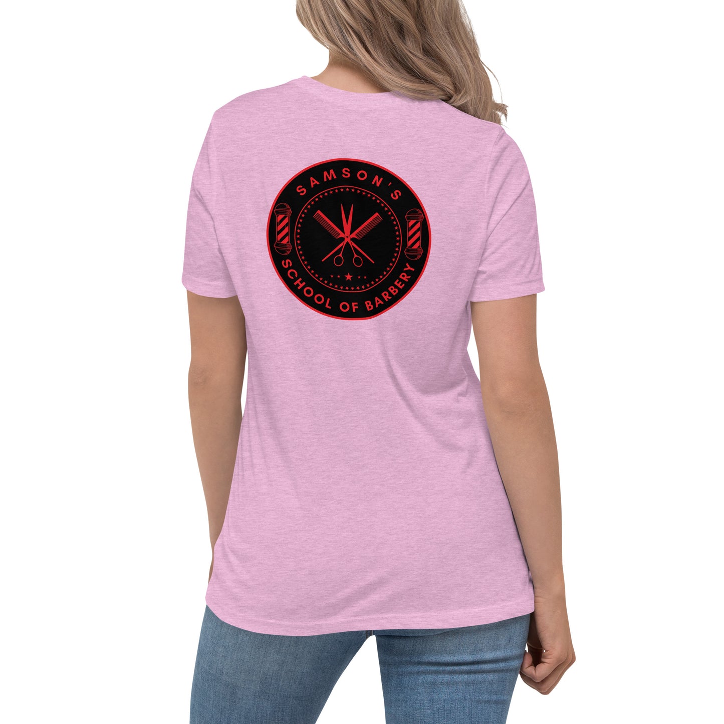 Samson's School of Barbery Women's Relaxed T-Shirt