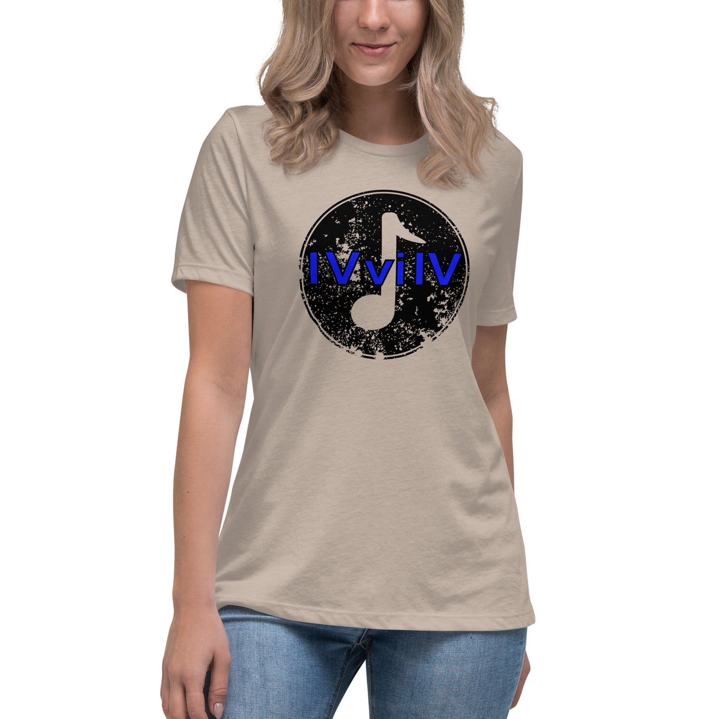 I V vi IV 4 Chords Women's Relaxed T-Shirt