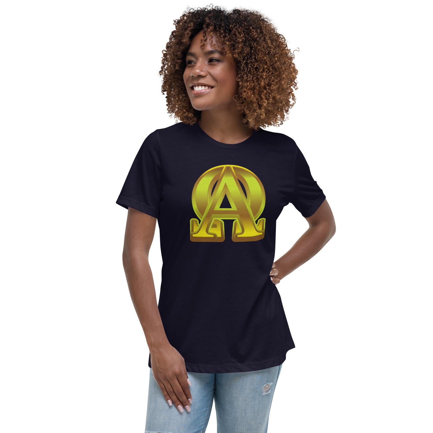 ALPHA & OMEGA Women's Relaxed T-Shirt