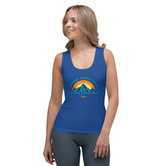 EXODUS EXPEDITIONS 40 Year Adventures Sublimation Cut & Sew Tank Top