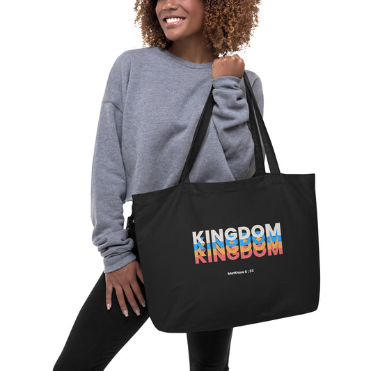 KINGDOM Large organic tote bag