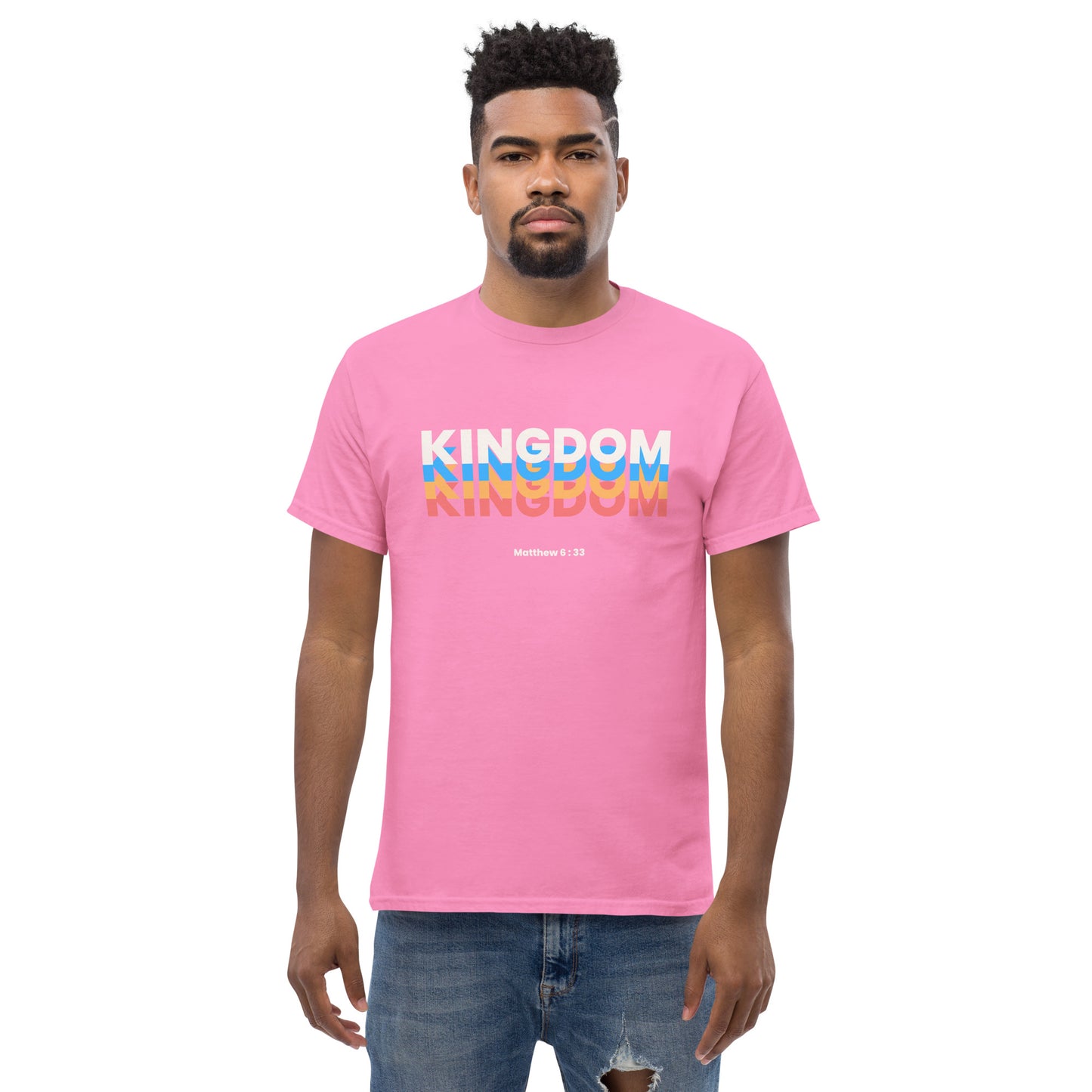 KINGDOM Matthew 6 : 33 Men's Classic Tee