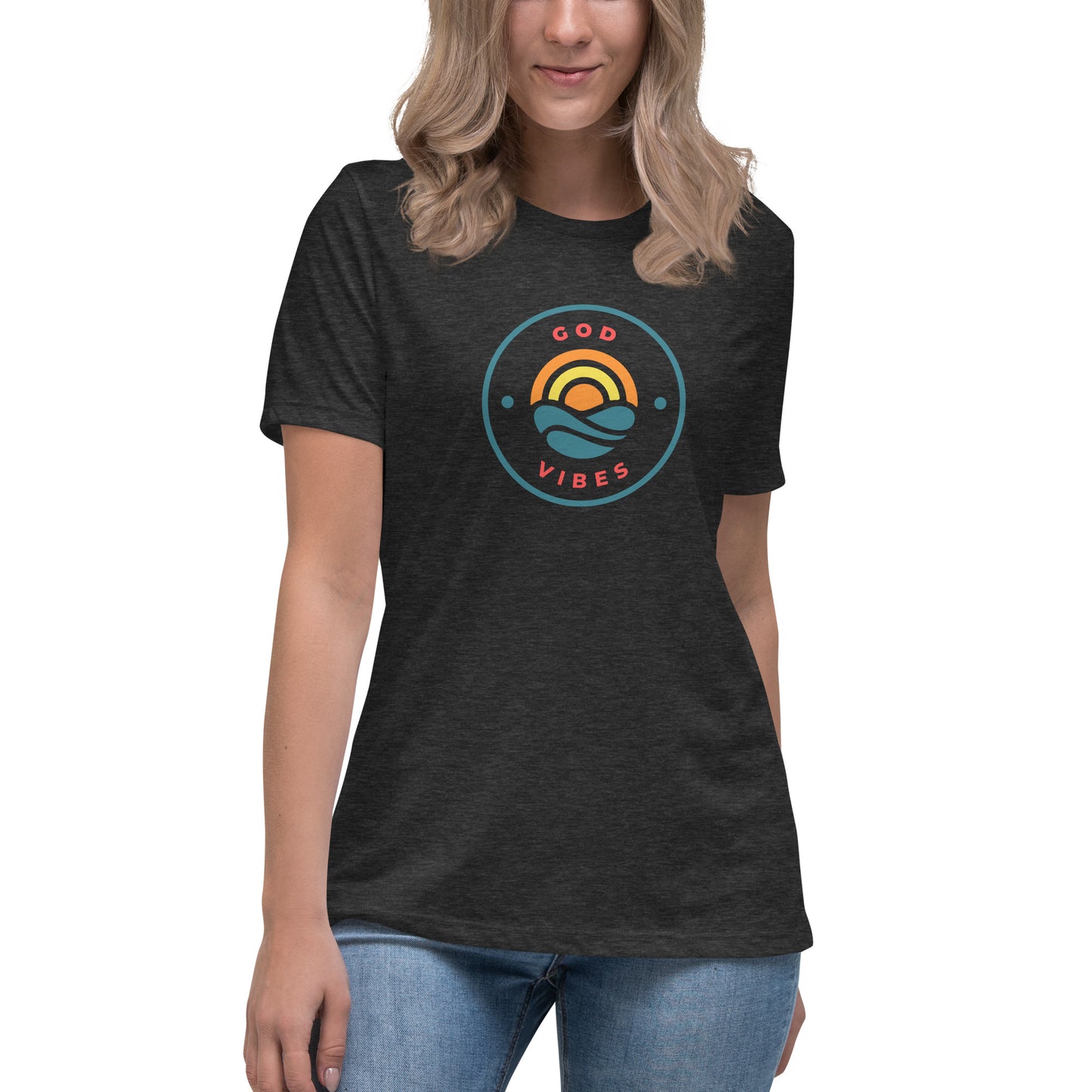 GOD VIBES Women's Relaxed T-Shirt